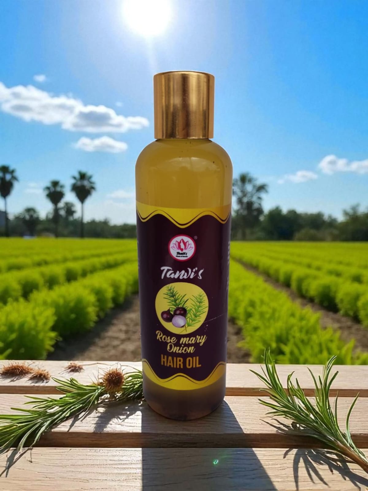 Rosemary Onion Hair Oil