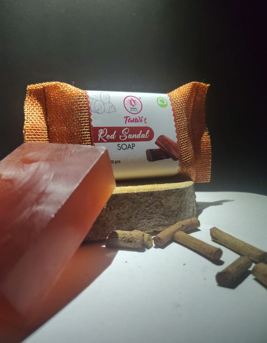 Red sandal soap