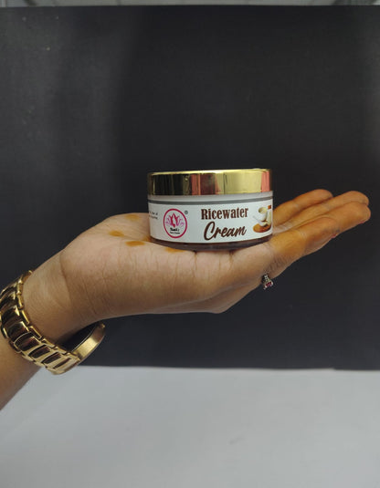 Rice water cream