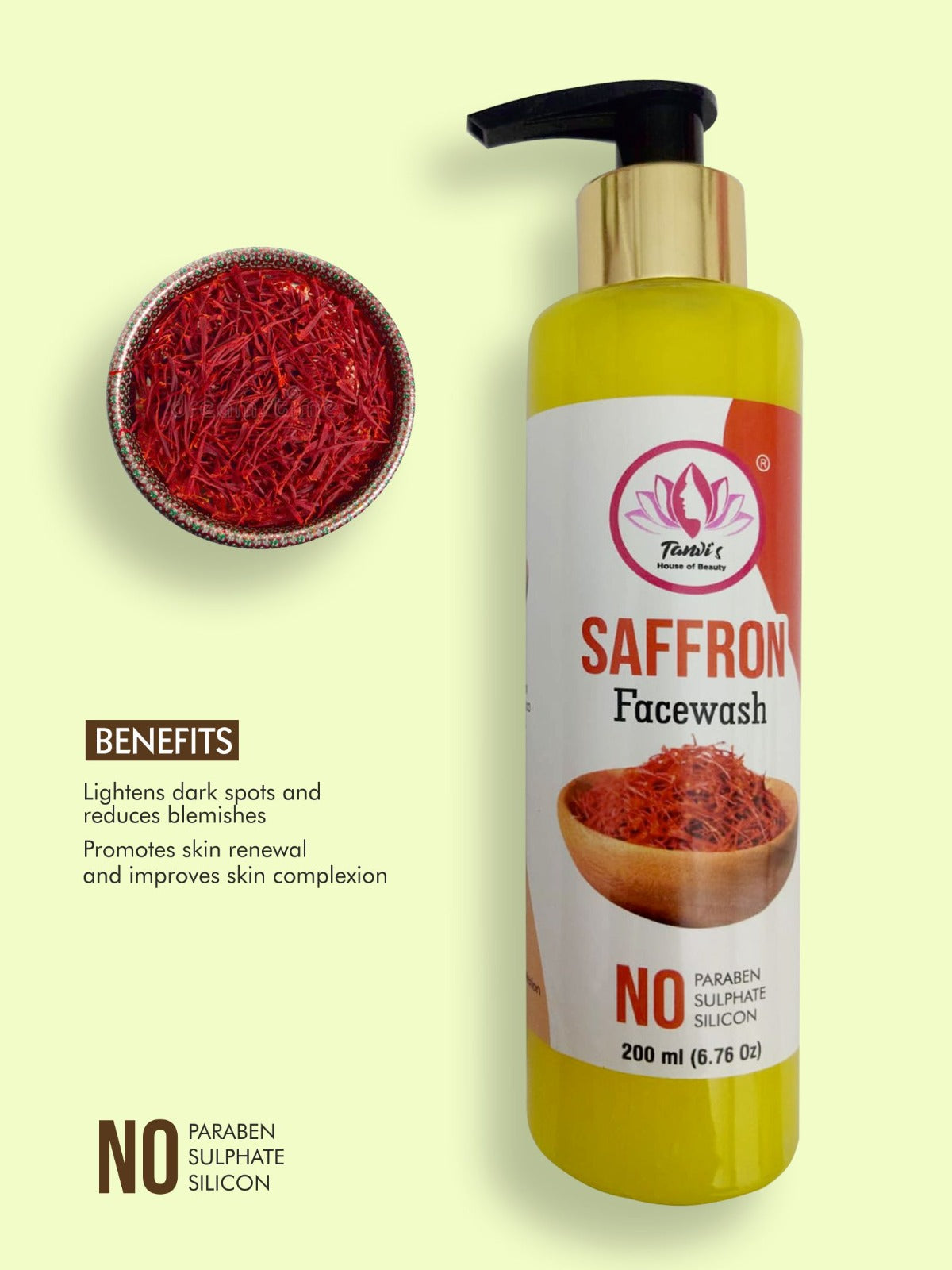 Saffron Facewash