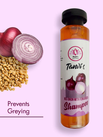 Red Onion With Fenugreek Shampoo