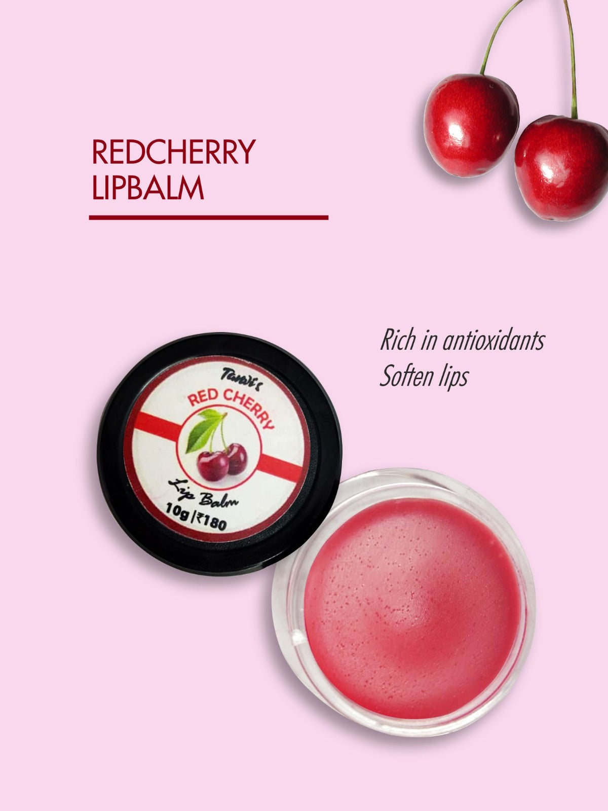Red Cherry Lip Balm