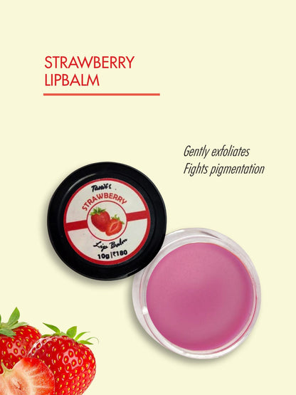 Straw berry Lip Balm