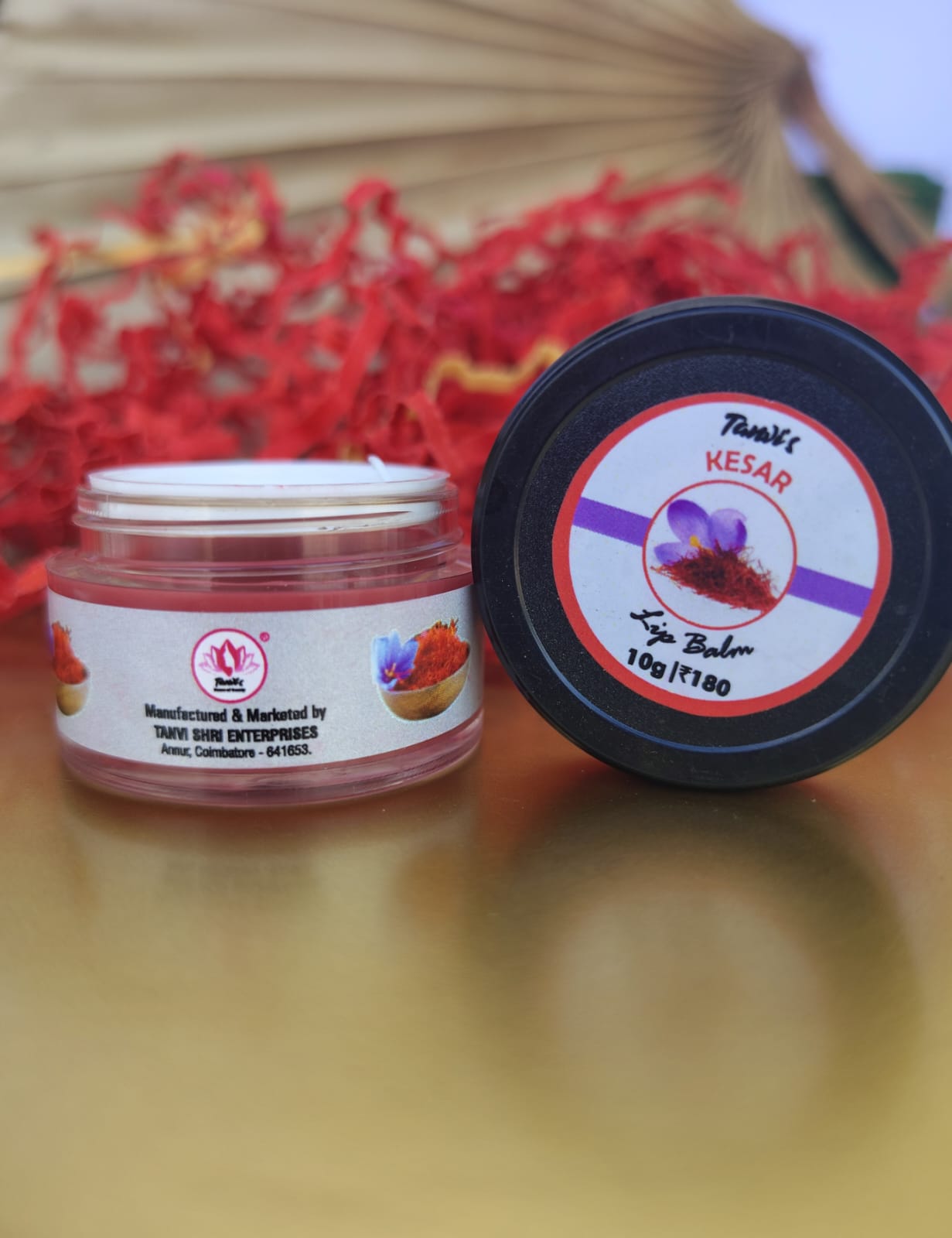 Kesar Lip Balm
