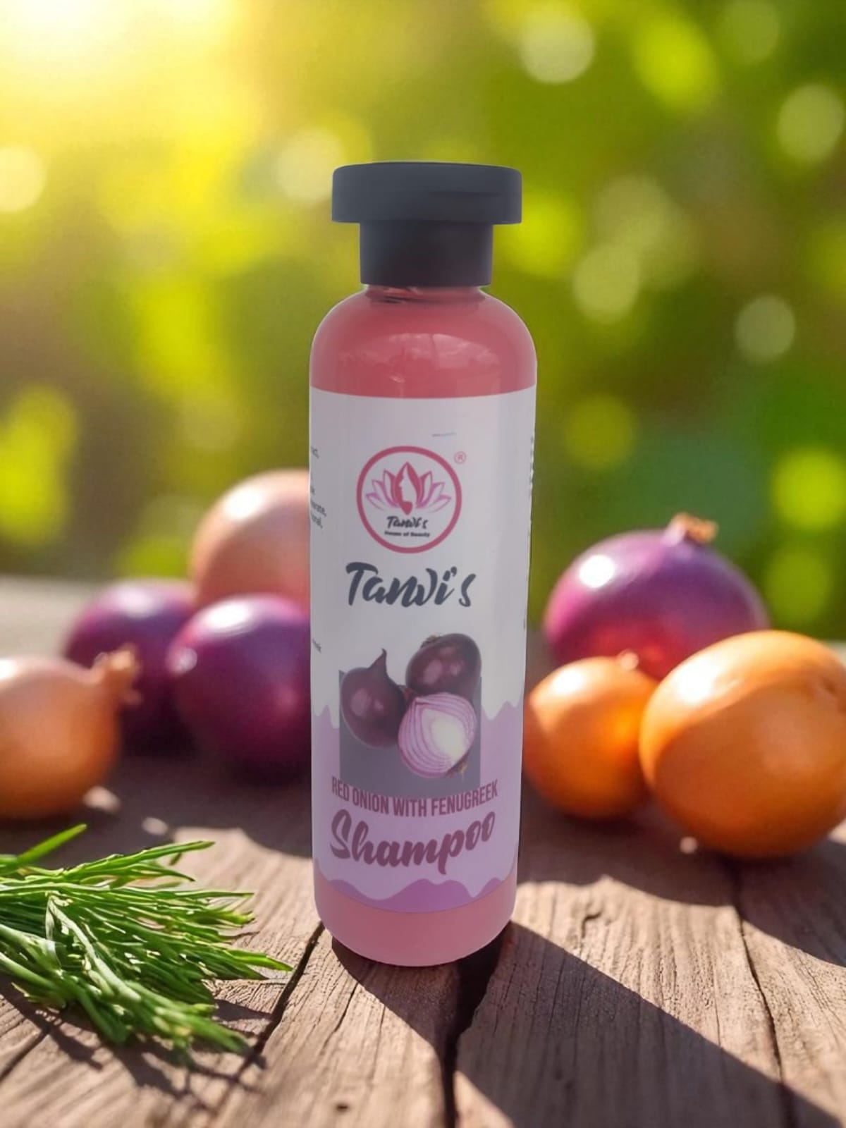 Red Onion With Fenugreek Shampoo